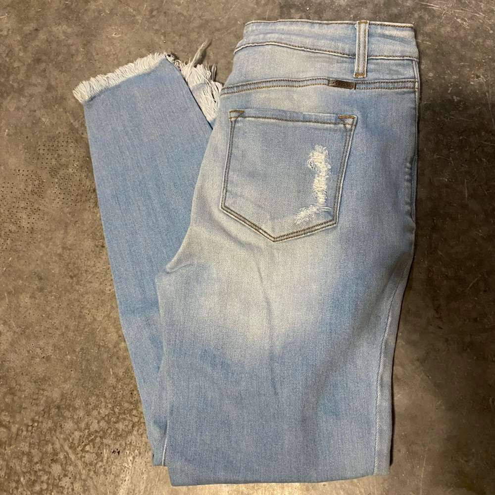Kancan light wash skinny jeans